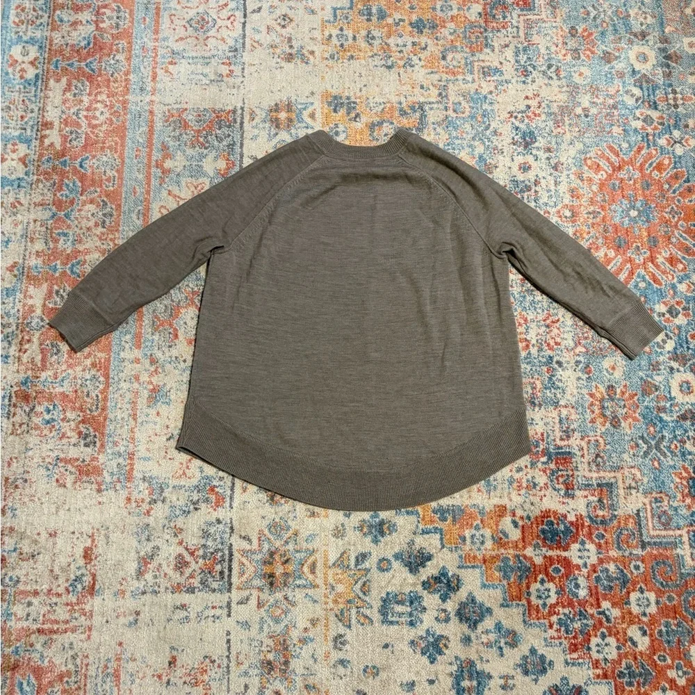 J.Crew merino wool crewneck swingy sweater